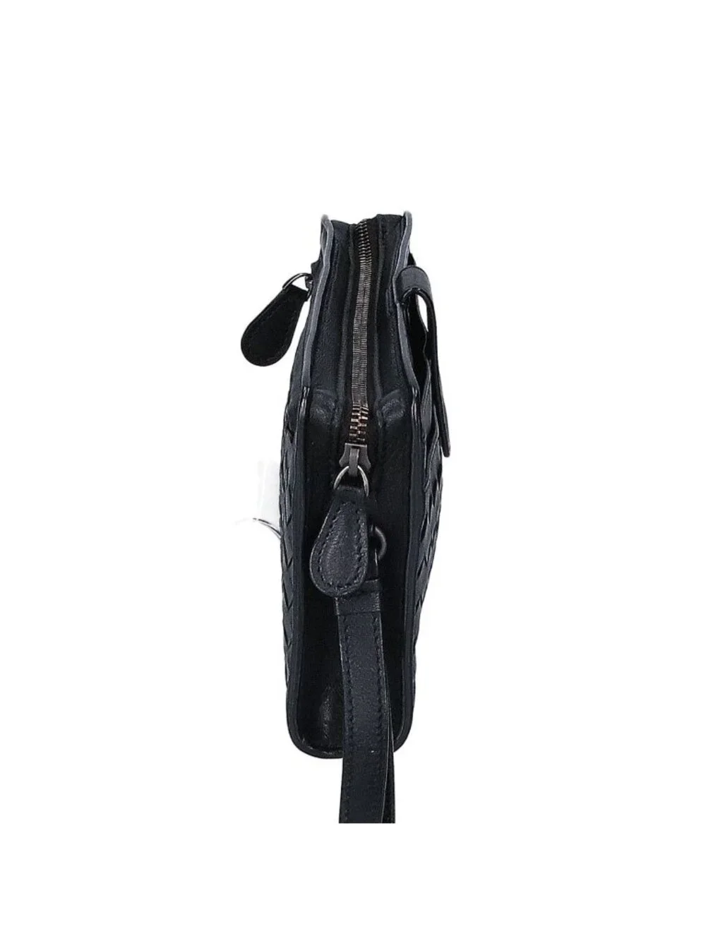 Bottega Veneta Leather Intrecciato Clutch